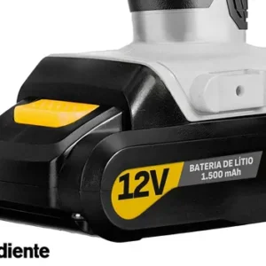Parafusadeira Furadeira Sem Fio Gradiente Gpb12v-ac 3/8 12v Bivolt Para Madeira Metal Com Maleta E Acessórios - Imagem 7