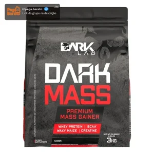 Hipercalórico Dark Mass 3kg Dark Lab Sabor Baunilha - Imagem 1