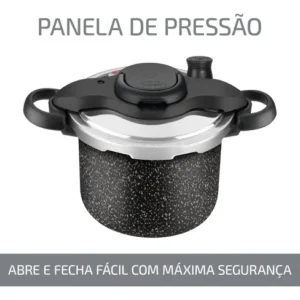 Panela De Pressão Rochedo Clipso Stone Pro 4,5l - Imagem 2