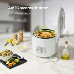 Panela De Arroz Elétrica Puro Rizzo 10x Elgin 2l 700w 110v - Imagem 2