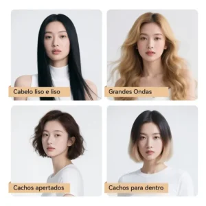 Modelador De Cachos Pente Dear Quente Íons Negativosportátil - Imagem 11