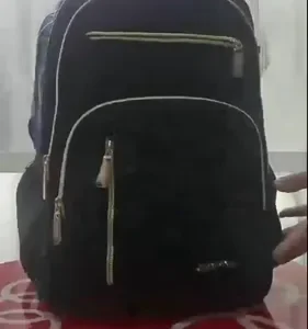 Senhora Mochila Dois Ombro Impermeável Mochila Escolar - Imagem 2