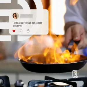 Jogo De Panelas 8 Peças Antiaderente Teflon Com Tampa Vidro - Imagem 10