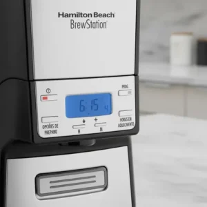 Cafeteira Electrica Brewstation Elite Hamilton Beach 35 xícaras Programável Automático com Relógio Digital - Imagem 9