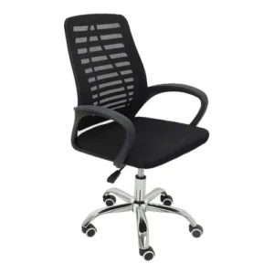 Cadeira Giratória Executiva Mesh Masterchair Preta Altura Ajustável Escritório 119kg - Imagem 5