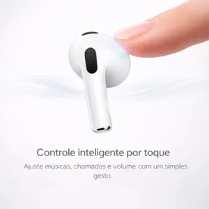 Fone Ouvido Bluetooth 5.4 Sem Fio Estojo De Carregamento Anti Ruido A Prova Dagua Compatível Com Ios Samsung Galaxy Android Tws Wireless Air Premium Microfone Touch Marca Pro Phone See - Imagem 8