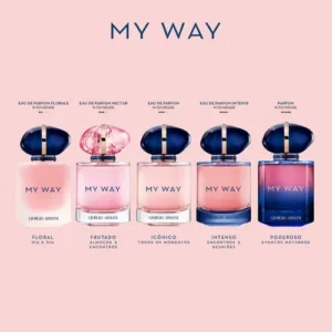 Armani Beauty Perfume Feminino My Way Eau de Parfum, Refilável 90ml - Imagem 5