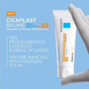 La Roche Posay Cicaplast Baume B5 Fps+ 50 40ml Todo Tipo De Pele Dia - Imagem 4
