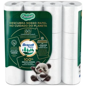 Papel Higiênico Familiar Folha Dupla 24 Rolos - Imagem 3