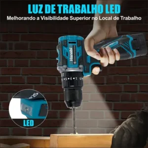 Parafusadeira Furadeira De Impacto Sem Escova 16.8v 2.0ah - Imagem 10