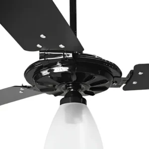Ventilador de Teto Ventex Yris Preto Com Luz Pás Reversíveis - Imagem 6