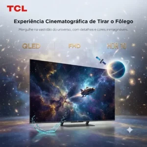 Smart Tv Tcl 40 Qled Full Hd Google Tv Bluetooth 40s5k - Imagem 7