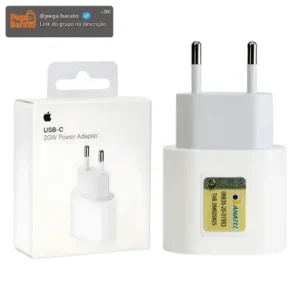 Carregador Fonte Apple iPad iPhone Turbo Original Usb-c 20w - Imagem 1