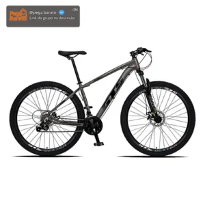 Bicicleta Aro 29 Gts Dexter 24 Marchas Freio A Disco Cor Grafite Com Preto Tamanho Do Quadro 21 - Imagem 1