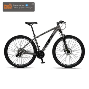 Bicicleta Aro 29 Gts Dexter 24 Marchas Freio A Disco Cor Grafite Com Preto Tamanho Do Quadro 21 - Imagem 1