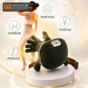 Massageador Pescoço Ombro Maozinha 3d Aquecimento Elétrico - Imagem 1