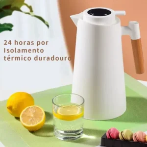 Garrafa Térmica 1 Litro Com Termômetro Led Para Chás / Café - Imagem 10