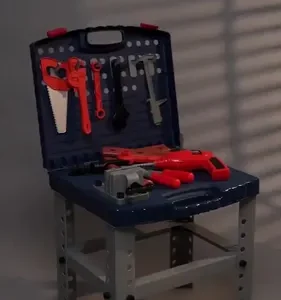 Super Kit Ferramenta Com Furadeira Brinquedo Infantil - Imagem 9