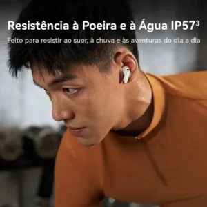 Fone de Ouvido Sem Fio HUAWEI FreeBuds Pro 5 Cancelamento de Ruído com IA de Motor Duplo Som Ultra Imersivo Chamadas Estáveis e Nítidas IP57 Até 38 horas Autonomia de Bateria Areia - Imagem 7