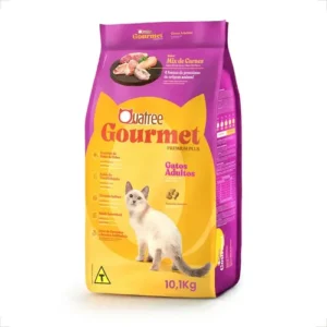 Ração Gatos Adultos Quatree Gourmet Mix De Carnes 10,1kg - Imagem 2