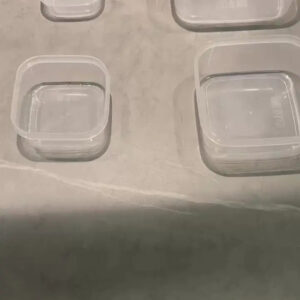 Electrolux Kit 12 Potes Herméticos de Plástico Retangulares, Multiuso, Vedação Silicone, BPA Free, Porta Mantimentos, Empilháveis - Imagem 2