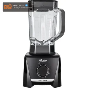Liquidificador Oster OLIQ610 1400w Full 3,2L Cor Preto - Imagem 1