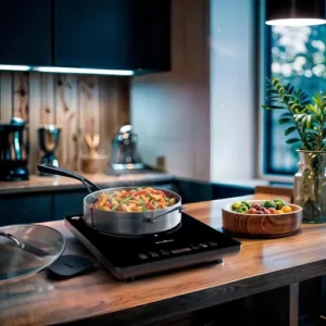 Cooktop de Indução Britânia Portátil Painel Touch BCTE10A - Imagem 2
