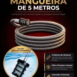 Lavadora Lava Jato Portátil de Alta Pressão Automotiva Sem Fio Hidrolavadora Recarregável com 2 Baterias + Maleta Completa Bivolt Hardline - Imagem 5