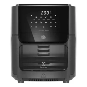 Air Fryer Forno 5 em 1 12L 1700W Digital 1 Bandeja Antiaderente 5 modos preparo 7 Receitas Programadas Aviso Sonoro Fritadeira Elétrica sem Óleo Forno Bancada Electrolux EAF85 Grafite - Imagem 1
