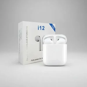 Fone de Ouvido Bluetooth I12 TWS sem Fio Cor Branco - Imagem 8