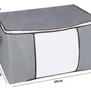 Kit 2 Saco Organizador De Roupas E Edredom Caixa Closet - Imagem 9