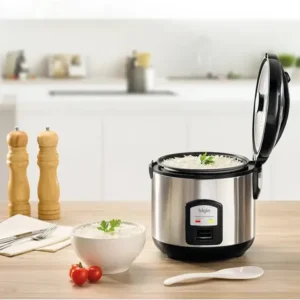 Panela De Arroz Elétrica Gran Rizzo 700w Elgin 10 Xíc Preto - Imagem 9