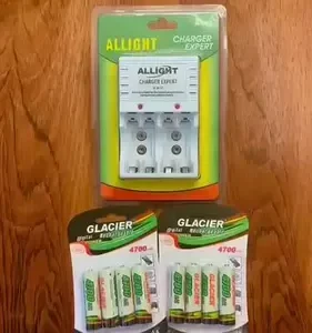Kit 8 Pilhas Recarregáveis + Carregador Rápido Bivolt Aa/aaa - Imagem 9