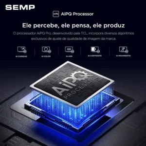 Smart Tv Led Hva 65 Android Tv Uhd 4k Semp 65s62 Google Tv Bluetooth - Imagem 5