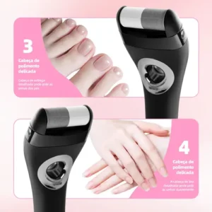 Momlulu M2 Lixador De Pés Elétrico Portátil Carregamento Usb - Imagem 9