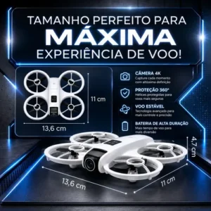 Drone 4k Mi Neo D1 Pro 2026 + 2 Baterias Sensor De Obstáculo - Imagem 5