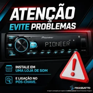 Som Automotivo Radio Pioneer Bluetooth Usb Lançamento Mp3 - Imagem 9