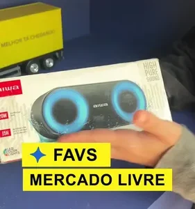 Caixa De Som Speaker Aiwa AWS-SP-01 Bluetooth Cor Preto - Imagem 2