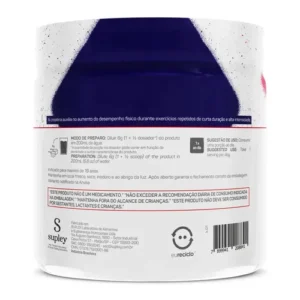 Creatina 7 Belo 300g Creatina Monohidratada Sabor Framboesa Força Energia Alta Performance Treino - Imagem 4