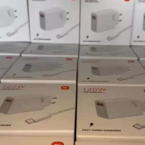 Carregador Turbo 120w Usb-c Para Xiaomi Redmi Poco X7 Branco - Imagem 2