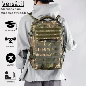 Mochila Tática Militar Impermeável 30 Litros Super Reforçada - Imagem 5