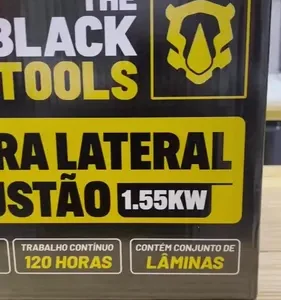 Roçadeira Lateral A Gasolina 4 Em 1 52cc Capacidade de 1200ml 9500 Rpm Com Acessórios The Black Tools - Imagem 2