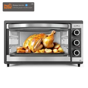 Forno Elétrico Britânia 52L Dupla resistência BFE55P - Imagem 1
