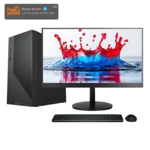 Computador Completo BluePC Office Intel Core i5 4570 (4ª Geração), 16GB RAM, 240GB SSD, Monitor 20" 75hz HDMI, Windows 10 Pro - CDF-099OF - Imagem 1