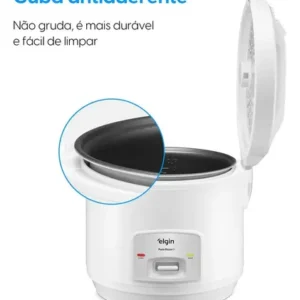 Panela De Arroz Elétrica Puro Rizzo 10x Elgin 2l 700w 110v - Imagem 6