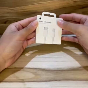 Cabo Apple Usb-c Para Lightning 1m Original Md818zm/a - Imagem 2