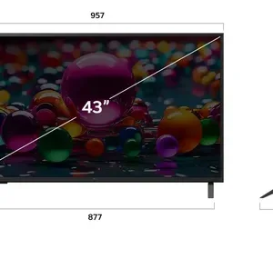 Smart Tv Lg Uhd Ai 4k 43 Ua75 2025 - Processador A7 Gen8 E - Imagem 2