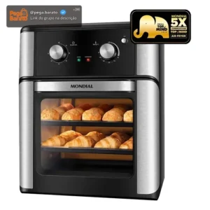 Fritadeira Air Fryer Forno Oven 12l Mondial Afon-12l-ab Preto - Imagem 1