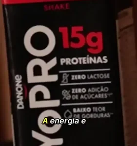 YoPRO Bebida Láctea UHT Morango 15g de proteínas 250ml - Imagem 2