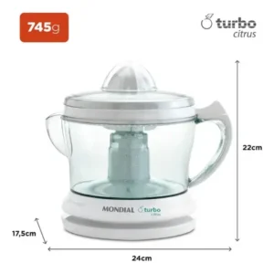 Espremedor Turbo Citrus, Mondial, 25W - E-01 - Imagem 6